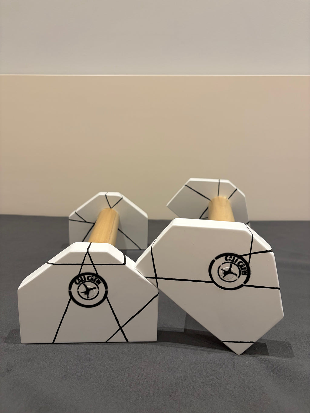 Linear Edition - White Paralettes